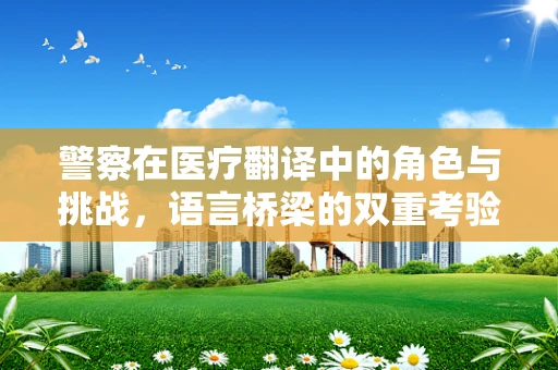 警察在医疗翻译中的角色与挑战，语言桥梁的双重考验