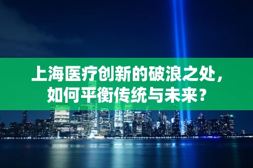 上海医疗创新的破浪之处，如何平衡传统与未来？