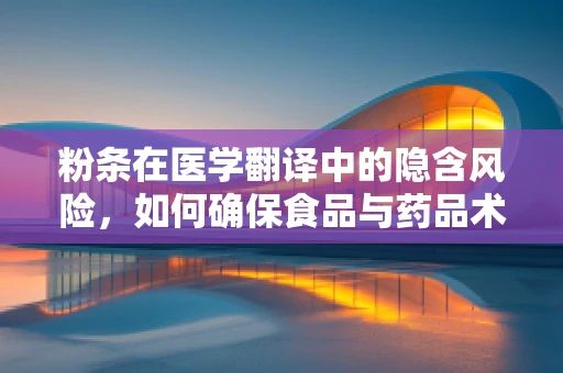 粉条在医学翻译中的隐含风险，如何确保食品与药品术语的精准传达？