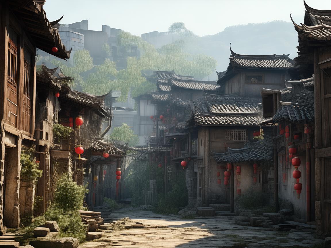 古村落老宅，传统建筑与现代医疗的奇妙融合